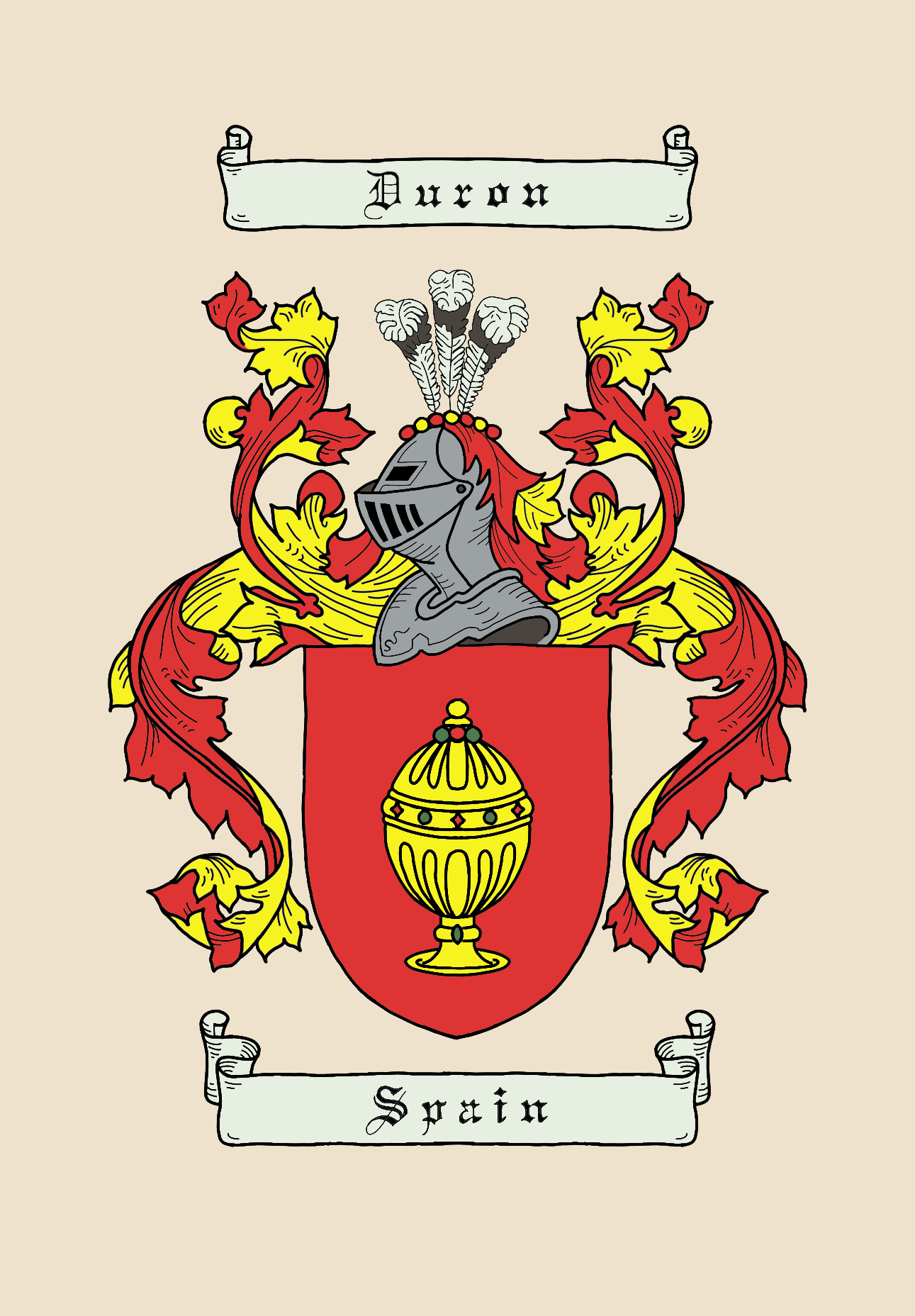 Duron Family Crest